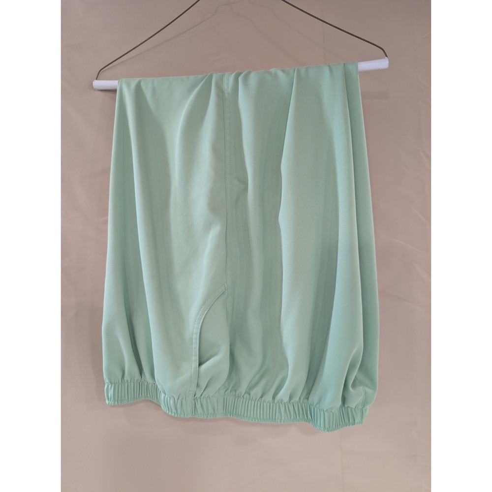 KIM‎ ROGERS Women's Size 16 Pull-On Pants Mint Green Polyester Elastic Waist - Picture 3 of 4